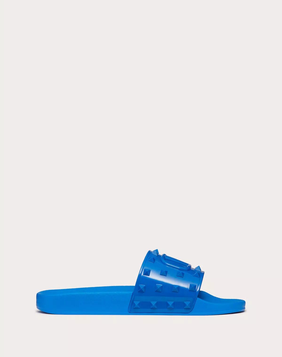 Valentino oc11z0625 Rubber Summer Slide Sandal in Blue Size US 8 / EU 41 - 1 Thumbnail