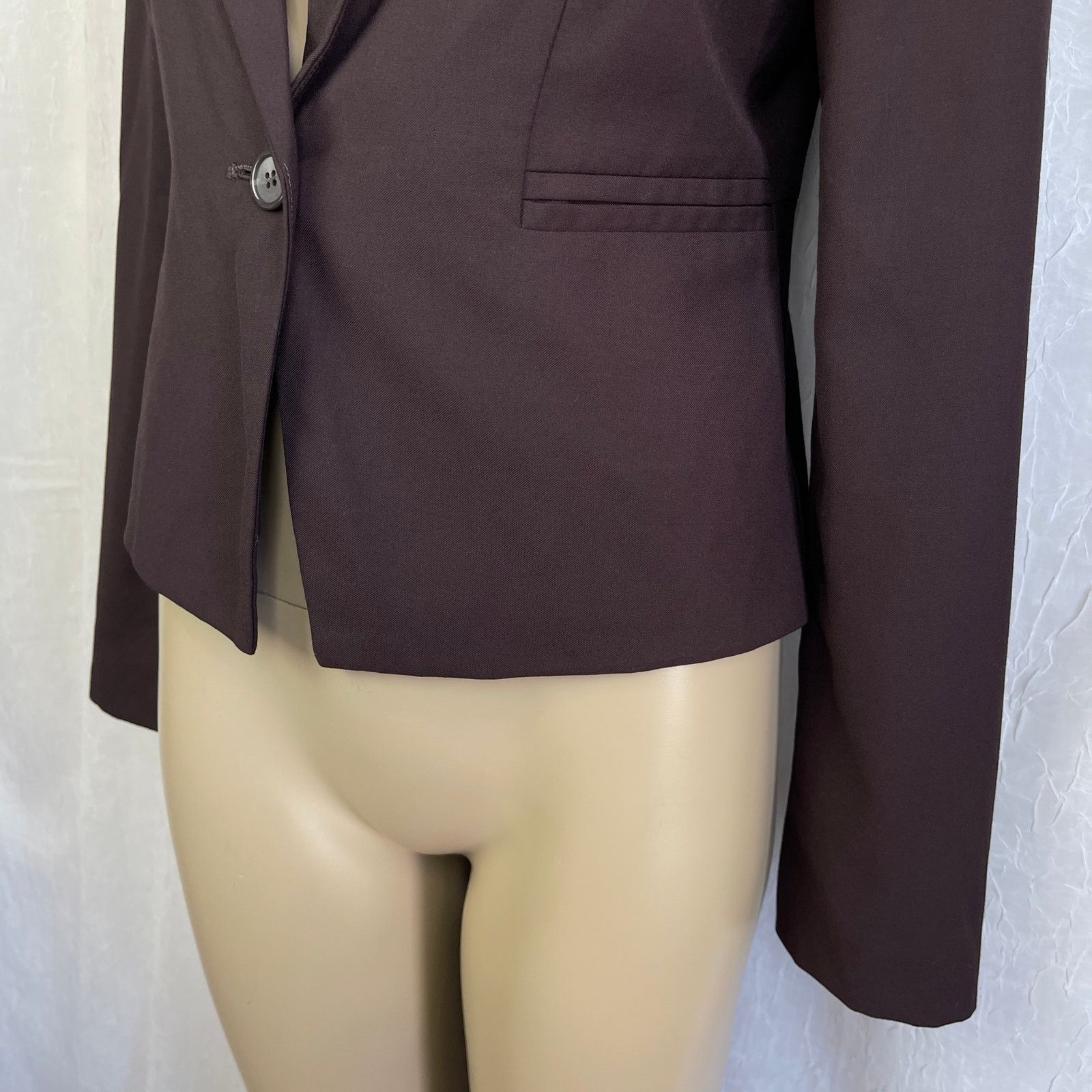 Forever 21 Forever 21 Contemporary Brown Blazer Suit Jacket Pockets XS Size XS / US 0-2 / IT 36-38 - 6 Thumbnail