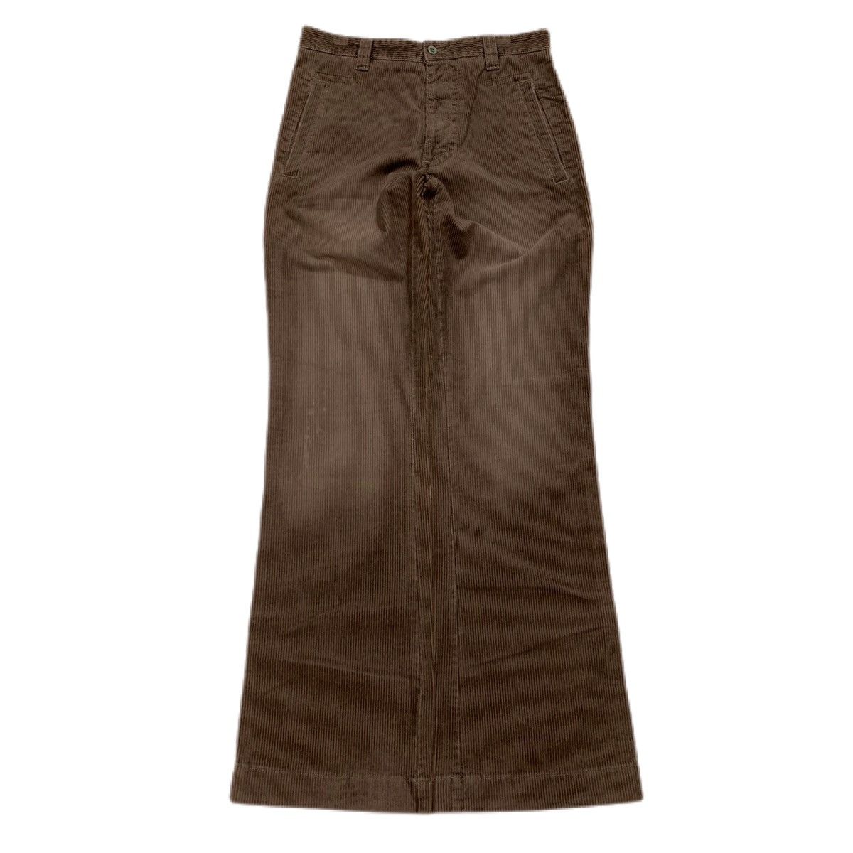 Dockers Y2k 00s Vintage deadstock Docker Corduroy mini Flare trouser Size US 29 - 1 Thumbnail