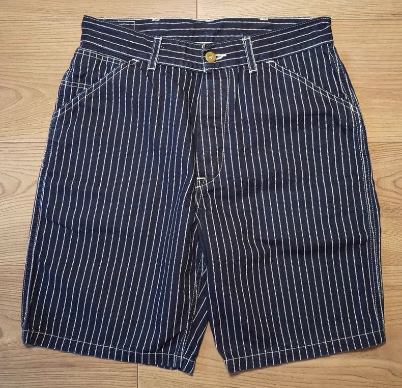 The Real McCoy's The Real McCoy Size S8HU INDIGO WABASH Indigo Discharge Dot Size US 30 / EU 46 - 2 Thumbnail