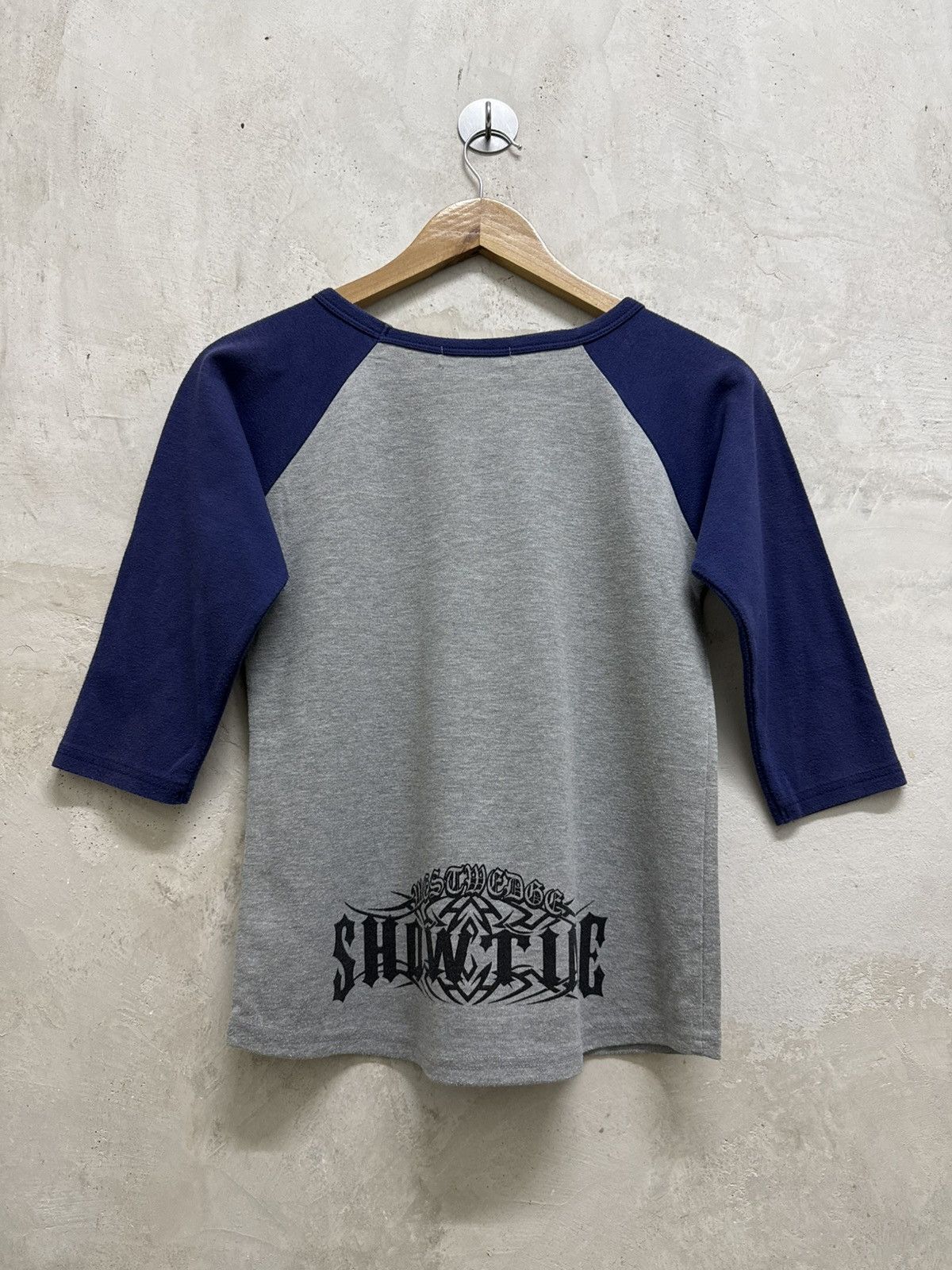 If Six Was Nine Limmat Seditionaries Poem Cyber Gothic Cropped LS T Shirt Size XS / US 0-2 / IT 36-38 - 3 Thumbnail