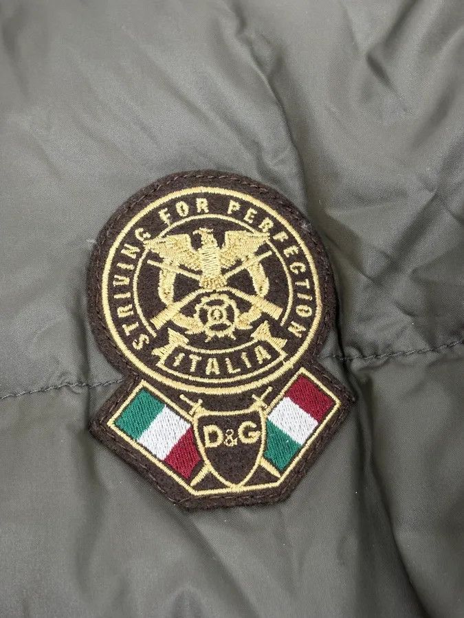Dolce & Gabbana AW2003 Dolce & Gabbana Green Hooded Puffer Bomber Jacket Size US M / EU 48-50 / 2 - 9 Thumbnail