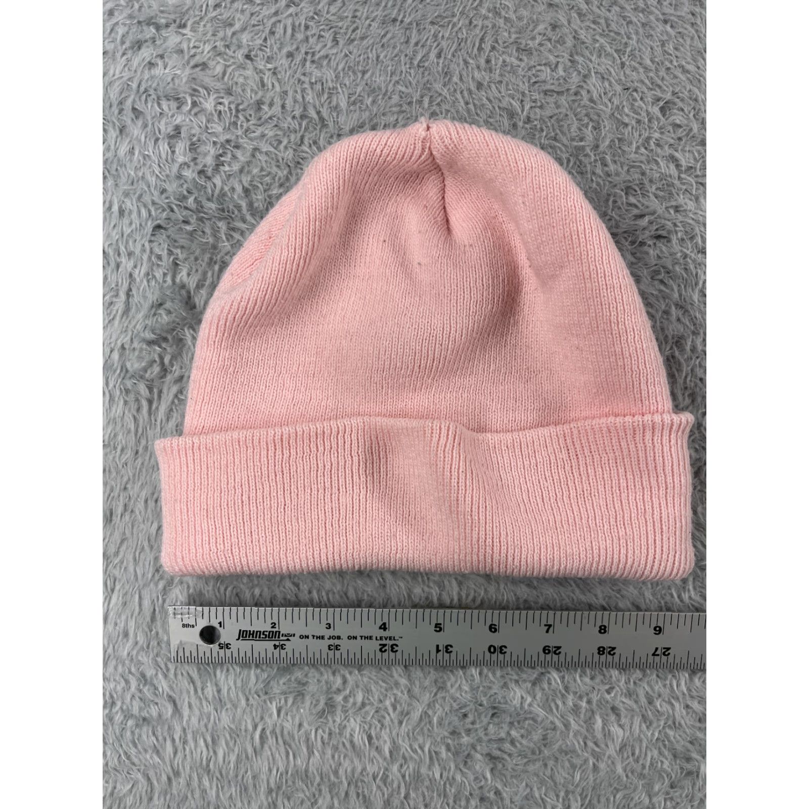 Pinko New York City Beanie Womens One Size Pink Embroidered 100% Acrylic Skate Size ONE SIZE - 3 Thumbnail