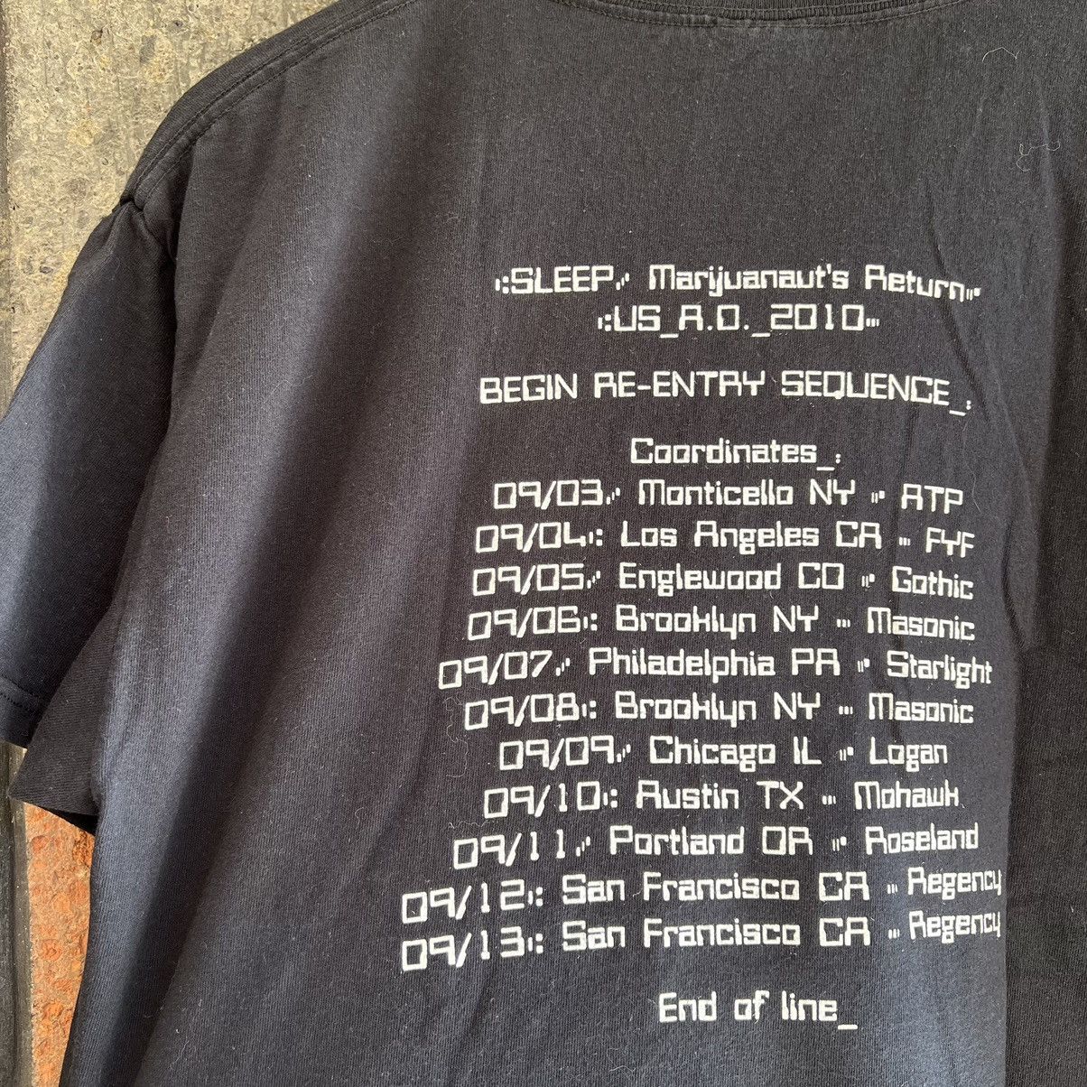 Band Tees VTG Sleep 2010 Marijuanaut’s Return Band Tour Tee Shirt Size US L / EU 52-54 / 3 - 11 Thumbnail