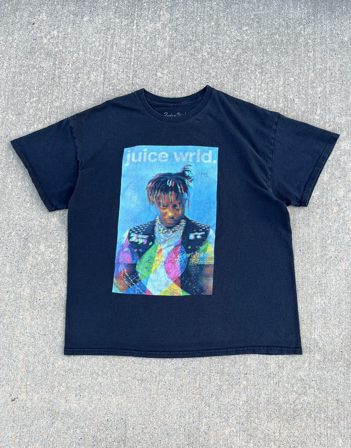 Rap Tees CRAZY JUICE WRLD. T-SHIRT Size US XL / EU 56 / 4 - 3 Thumbnail