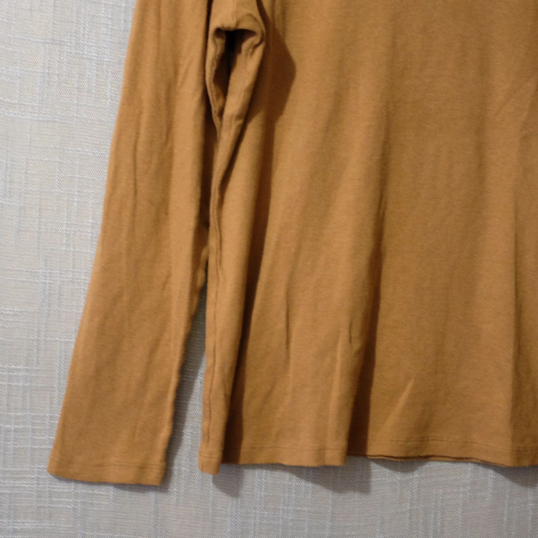 Vintage Maurices 24/7 Long Sleeve Tee Ribbed Knit Brown Womens L Shirt Womens L Brown Maurices 24/7 Long Sleeve Tee Ribbed Knit Brown Size L / US 10 / IT 46 - 3 Thumbnail