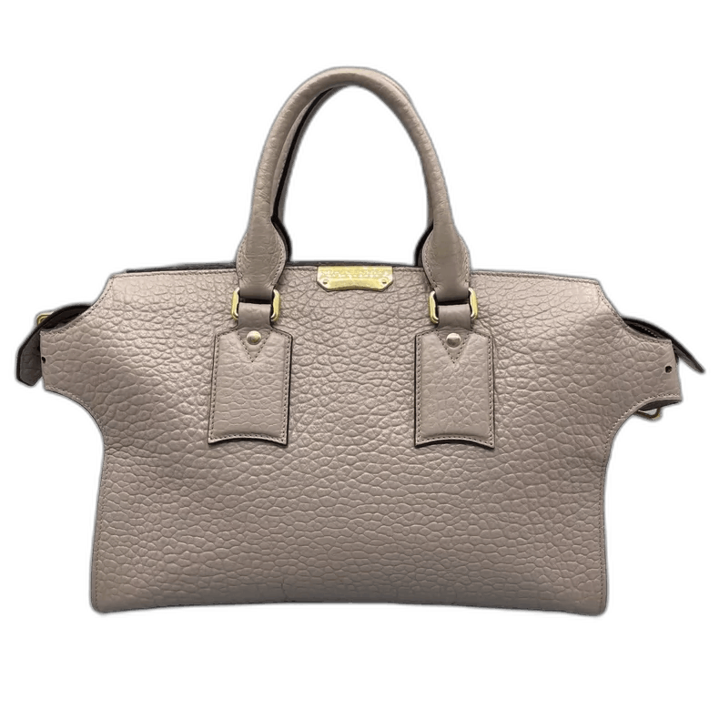 Burberry Burberry Litchi Grain Leather Tote Bag Size ONE SIZE - 1 Thumbnail