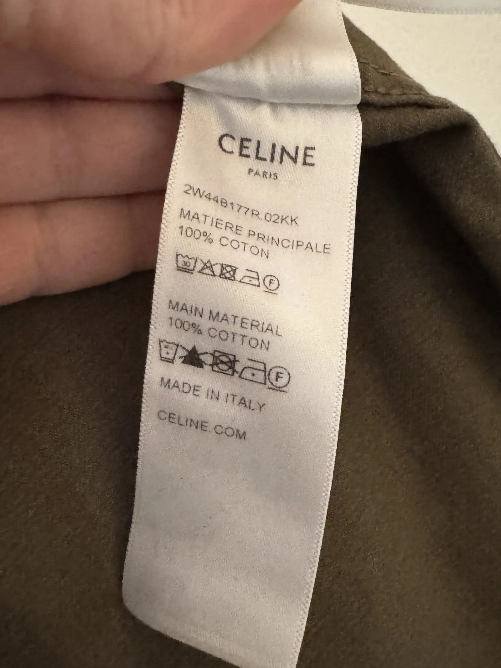Celine SAHARIENNE JACKET IN COTTON Size US M / EU 48-50 / 2 - 8 Thumbnail