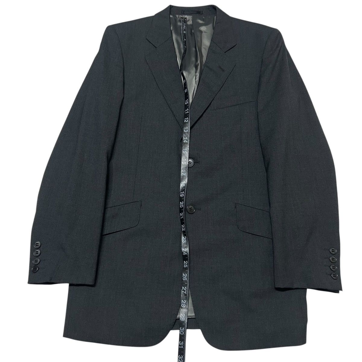 Yohji Yamamoto 749 90s Yohji Yamamoto D'URBAN A.A.R vintage suit set up men Size 38R - 11 Thumbnail
