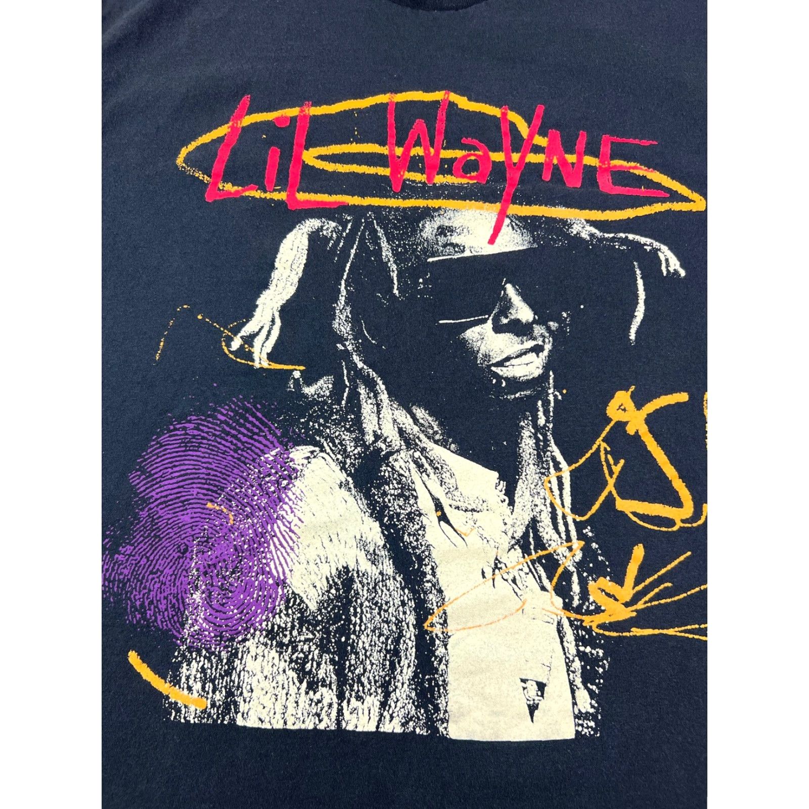 Vintage Lil Wayne T Shirt XL Black Hip Hop 2022 Mens Shirt WW Size US XL / EU 56 / 4 - 3 Thumbnail