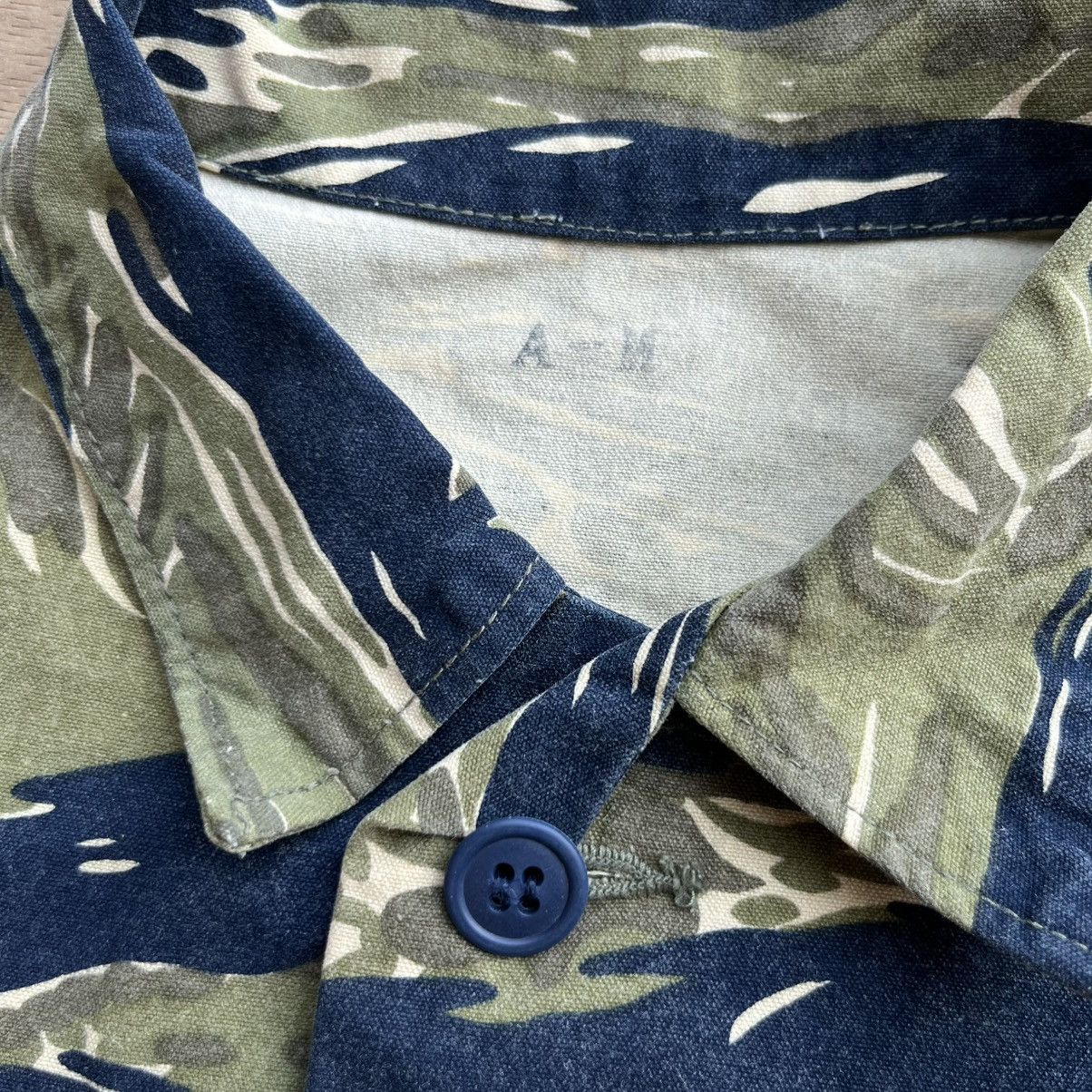 Alpha Industries × Buzz Rickson's VINTAGE UTILITY TIGER STRIPES CAMO PRINT 2000s 90s 80s STYLE Size US M / EU 48-50 / 2 - 4 Thumbnail