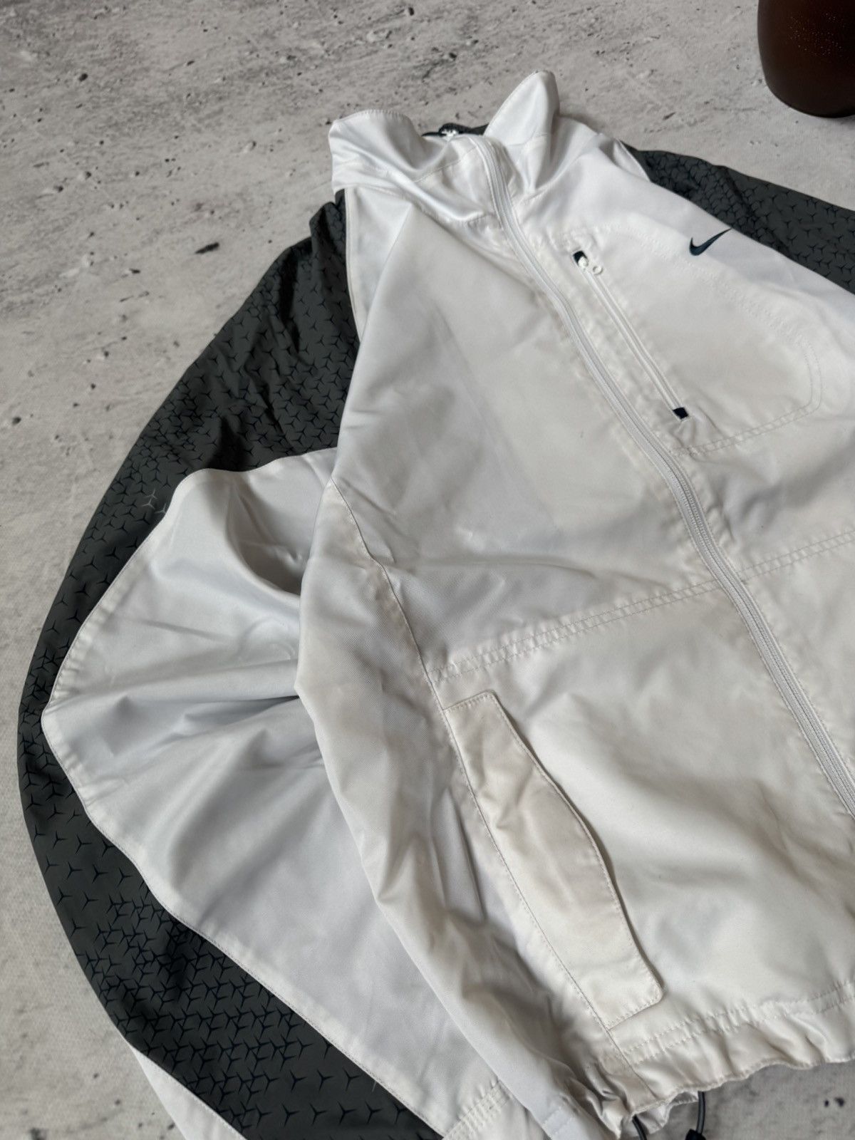 Nike × Vintage NIKE AIR MAX VINTAGE BASIC LOGO OVERSIZE BAGGY LIGHT JACKET Size US S / EU 44-46 / 1 - 6 Thumbnail