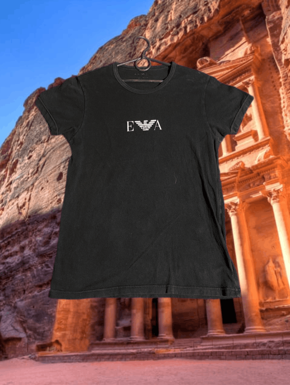Armani × Vintage Vintage Emporio Armani Logo T Shirt Size S / US 4 / IT 40 - 1 Thumbnail