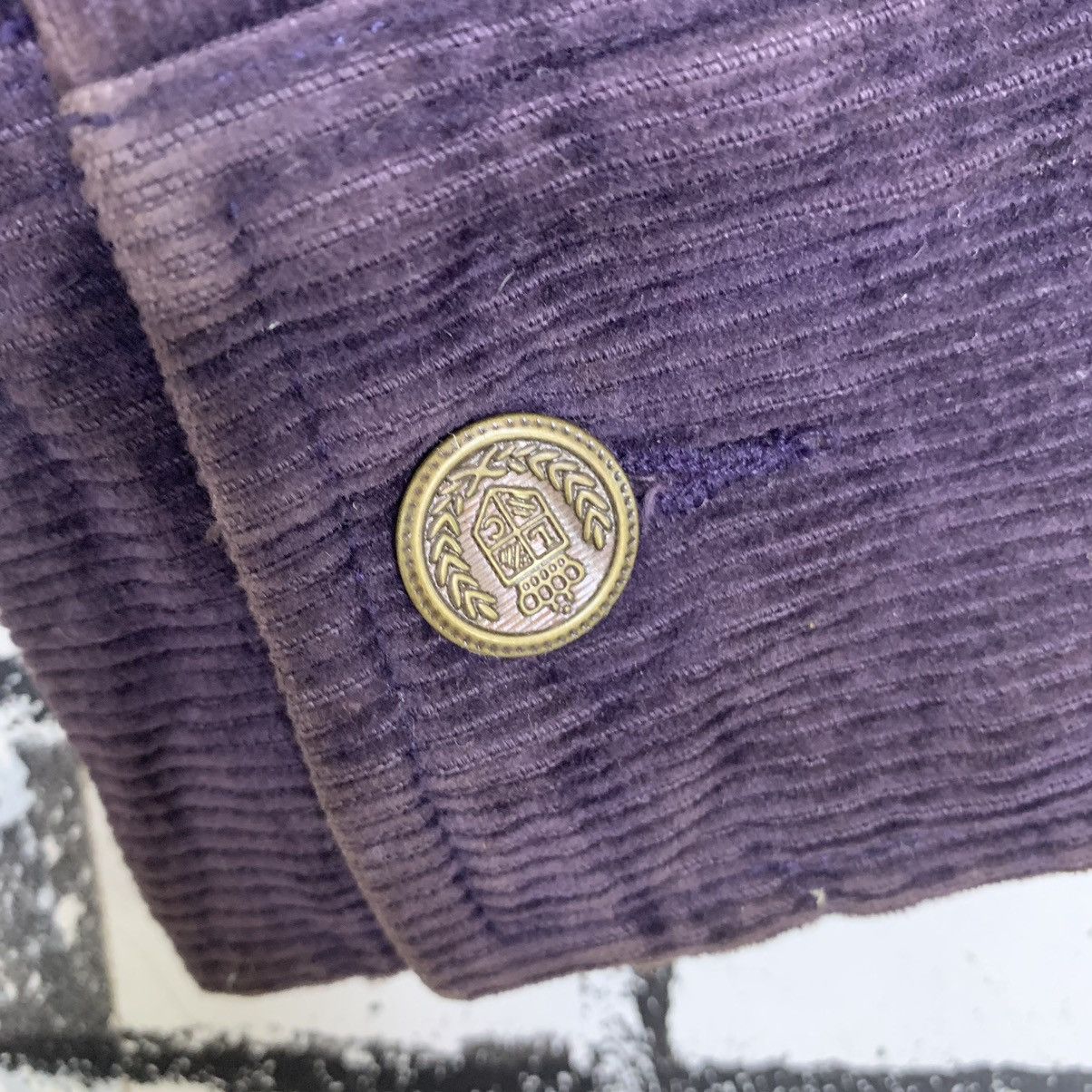 Vintage Wisconsin Midwestern U.S State Coastlines Corduroy Jacket Size US L / EU 52-54 / 3 - 11 Thumbnail