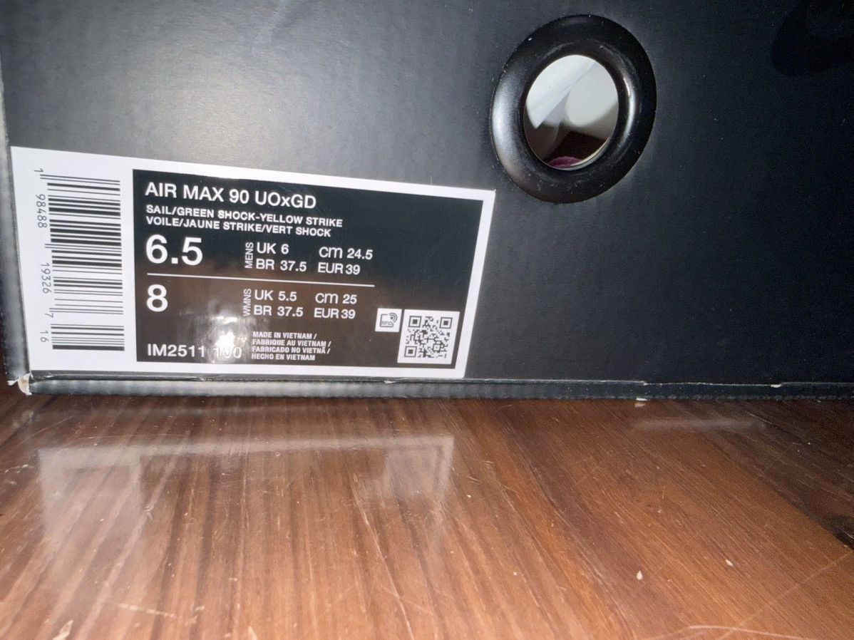 Nike GRATEFUL DEAD X UNIVERSITY OREGON AIR MAX 90 GRATEFUL DUCKS Size US 6.5 / EU 39-40 - 11 Thumbnail