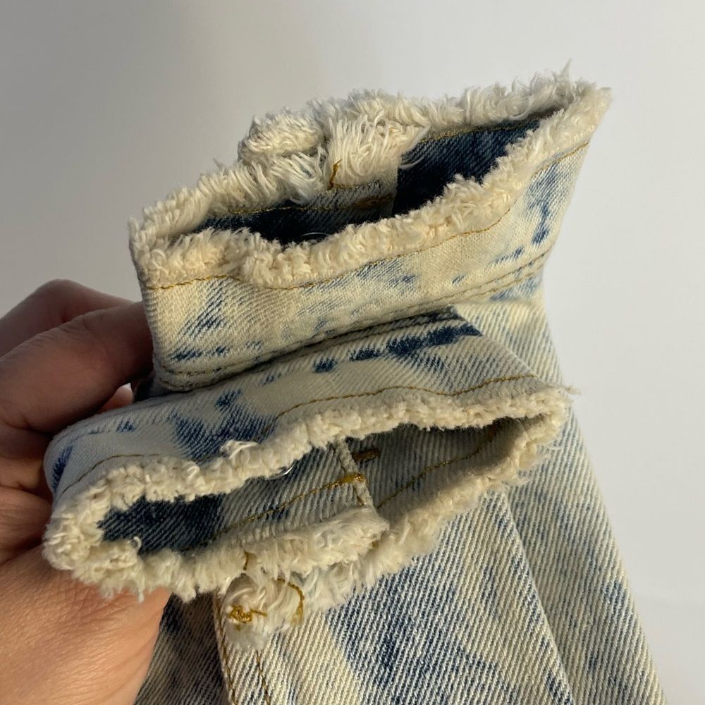 Other Highway Jeans Rue 21 Bleach Washed Button Front Denim Jacket Size S / US 4 / IT 40 - 6 Thumbnail