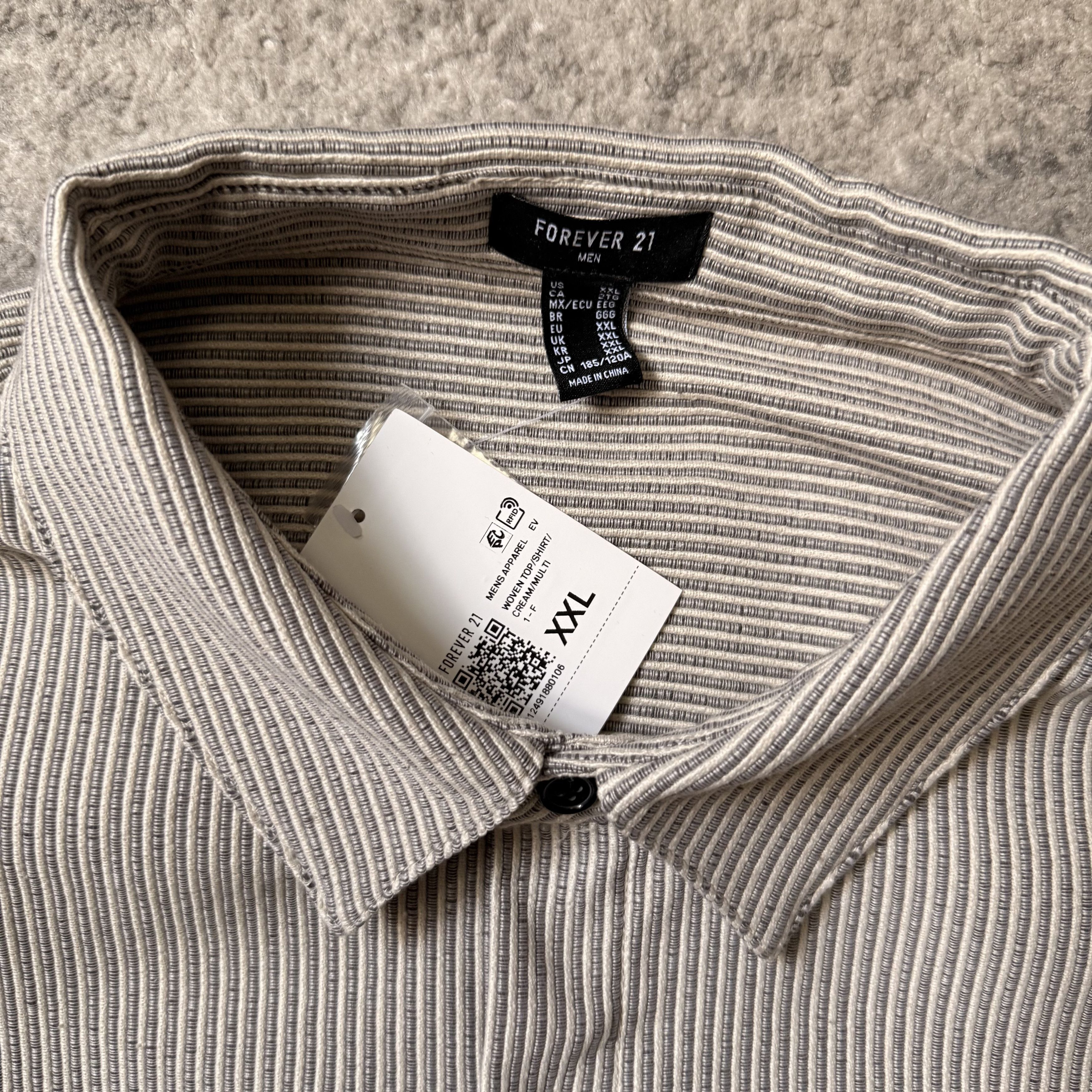 Forever 21 Forevre 21 Striped Shrt Size US XXL / EU 58 / 5 - 3 Thumbnail
