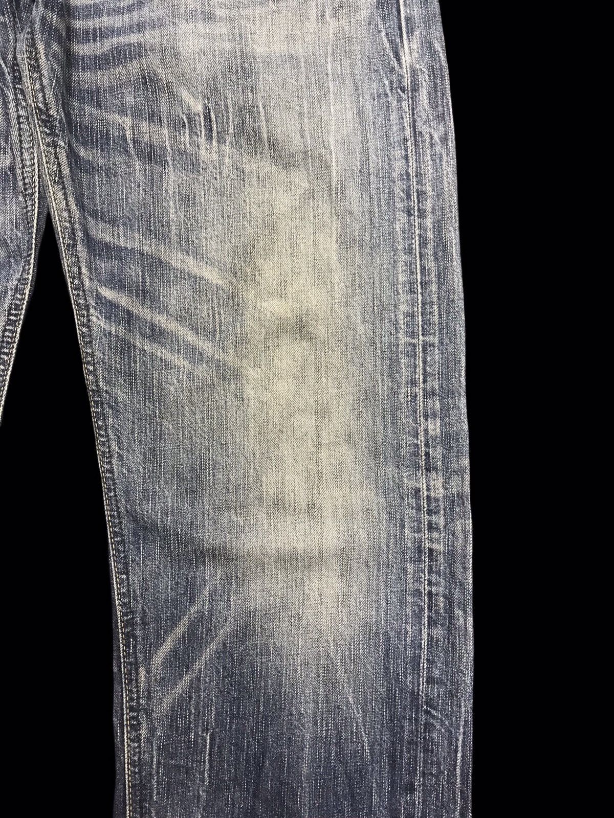 Edwin 💥DENIM ART💥ARCHIVAL EDWIN 503 SICK FADES DENIM F308 Size US 34 / EU 50 - 5 Thumbnail