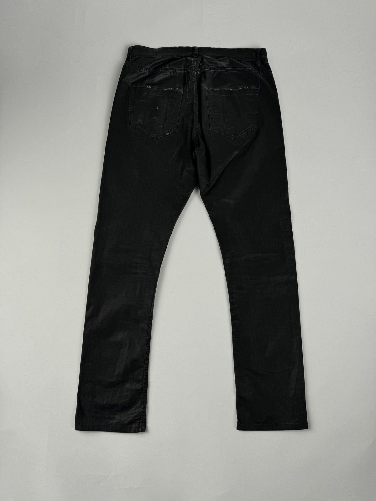 Rick Owens × Rick Owens Drkshdw Rick Owens Torrence Cut Waxed Denim Size US 28 / EU 44 - 6 Thumbnail