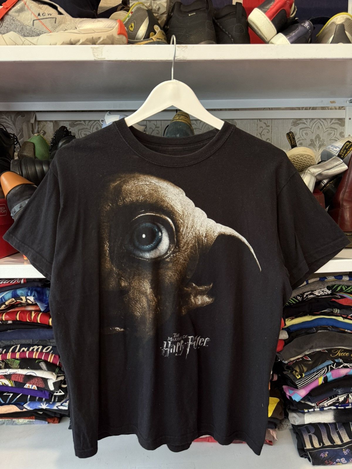 Band Tees Harry Potter Rare Promo The Making Of Dobby Big Face T Shirt Size US S / EU 44-46 / 1 - 13 Thumbnail