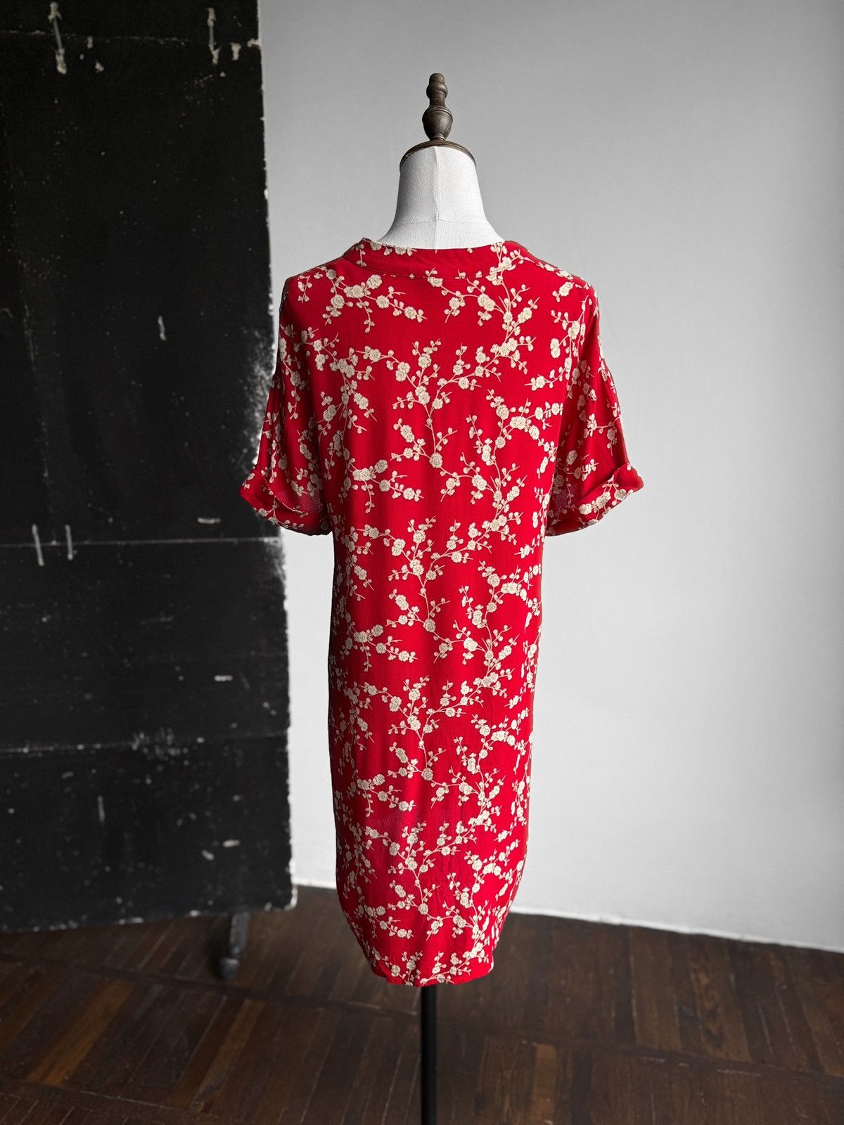 Designer × H&M GP&J Baker x H&M Floral Blossom Shift Shirt Dress Blouse Size M / US 6-8 / IT 42-44 - 3 Thumbnail