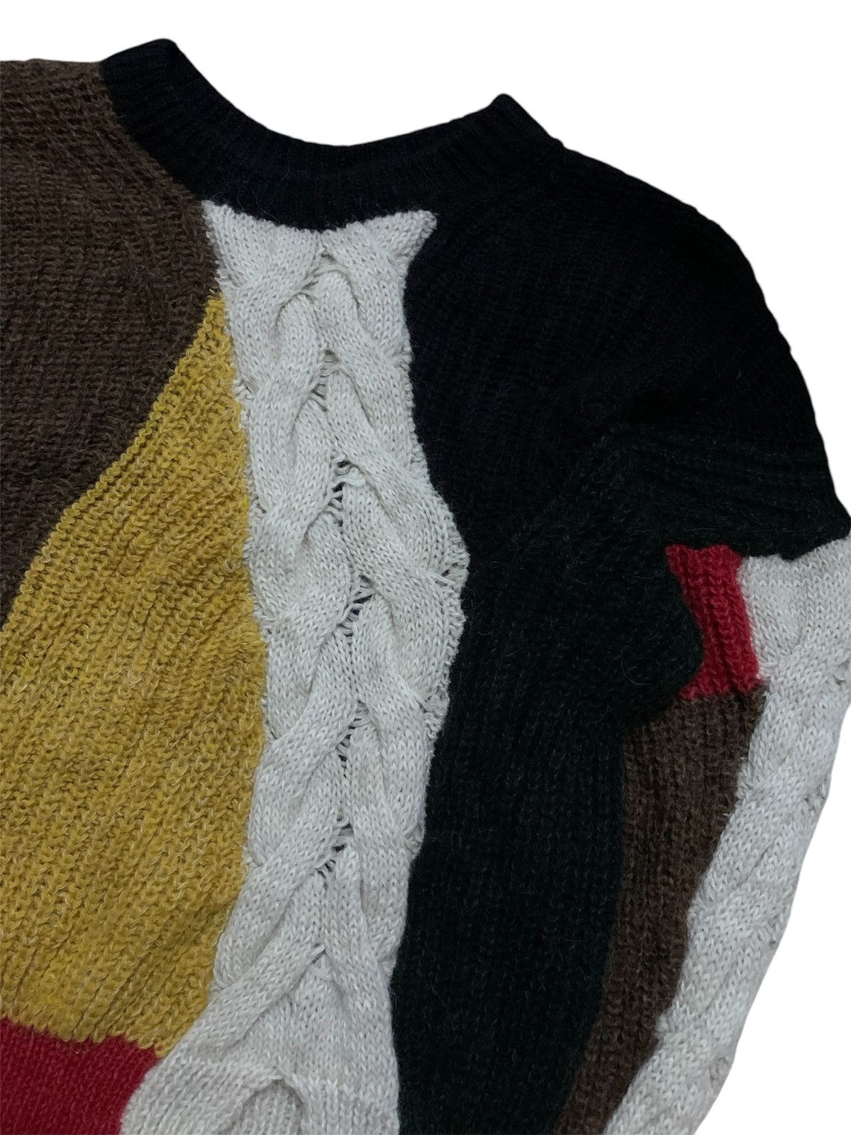 Isabel Marant Etoile 💥Isabel Marant Mohair Colorblock Knitwear Sweater Size M / US 6-8 / IT 42-44 - 5 Thumbnail
