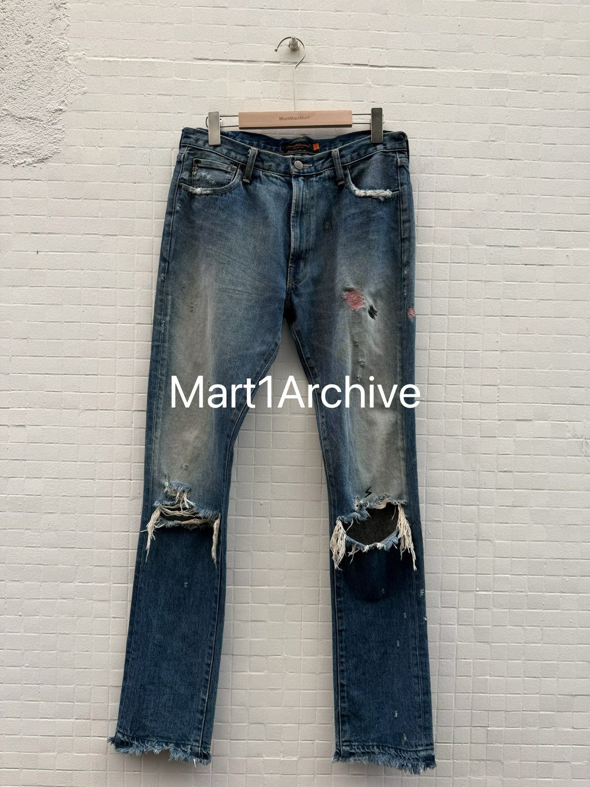 Undercover Undercover 05AW “But Beautiful” patchwork denim Size US 32 / EU 48 - 1 Thumbnail