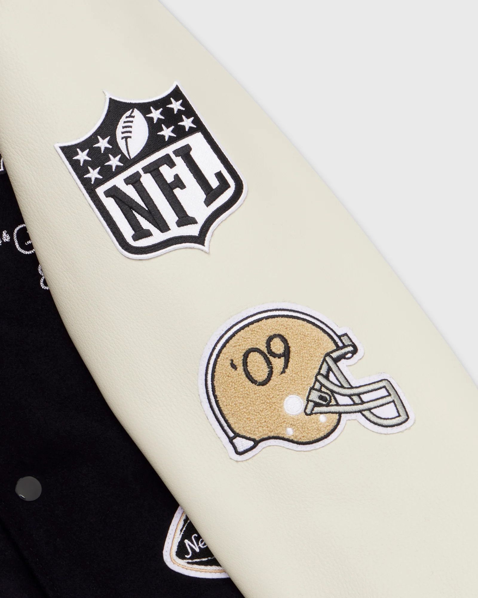 Drake OVO x NFL NEW ORLEANS SAINTS VARSITY JACKET Size US M / EU 48-50 / 2 - 10 Thumbnail