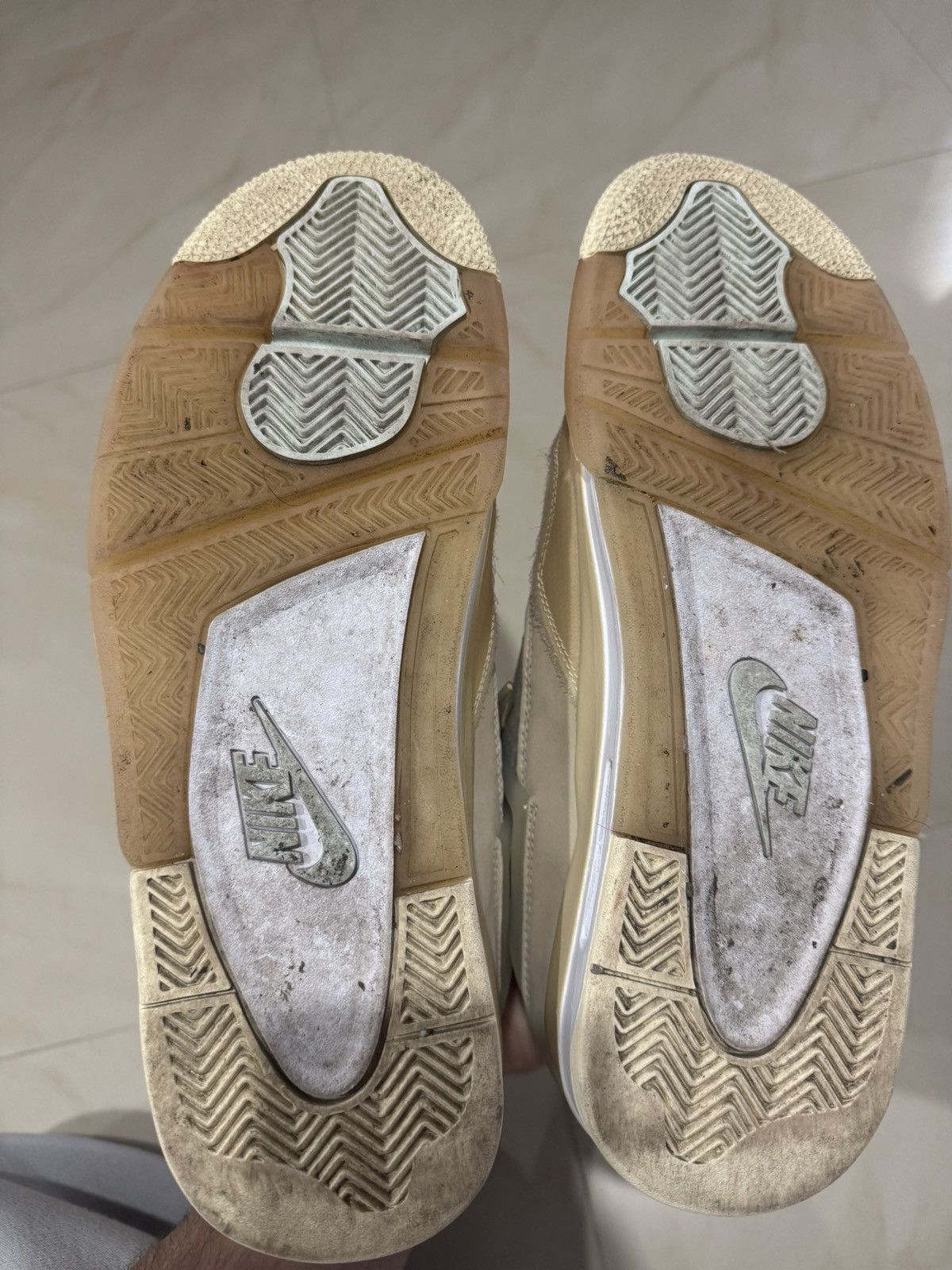 Jordan Brand × Off-White Off White x Jordan 4s Size US 12 / IT 42 - 4 Thumbnail