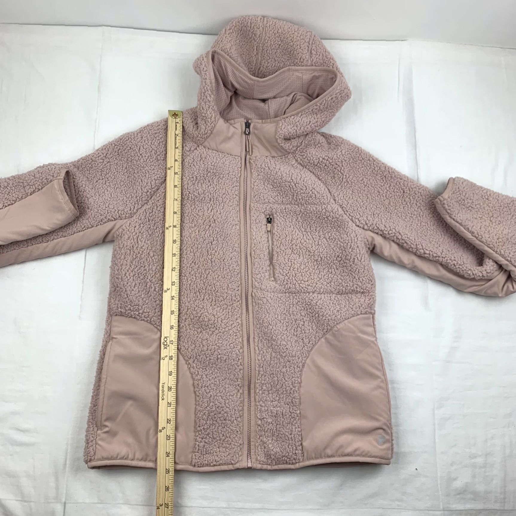 Fila VINTAGE FILA Hoodie Womens Small Pink Full Zip Jacket Pockets Sports Size S / US 4 / IT 40 - 5 Thumbnail