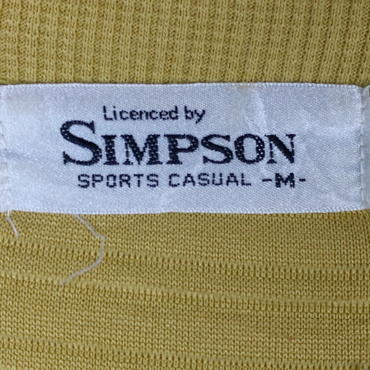 The Simpsons × Vintage Vintage Simpson Club Big Logo Embroidered Crewneck Size US M / EU 48-50 / 2 - 5 Thumbnail