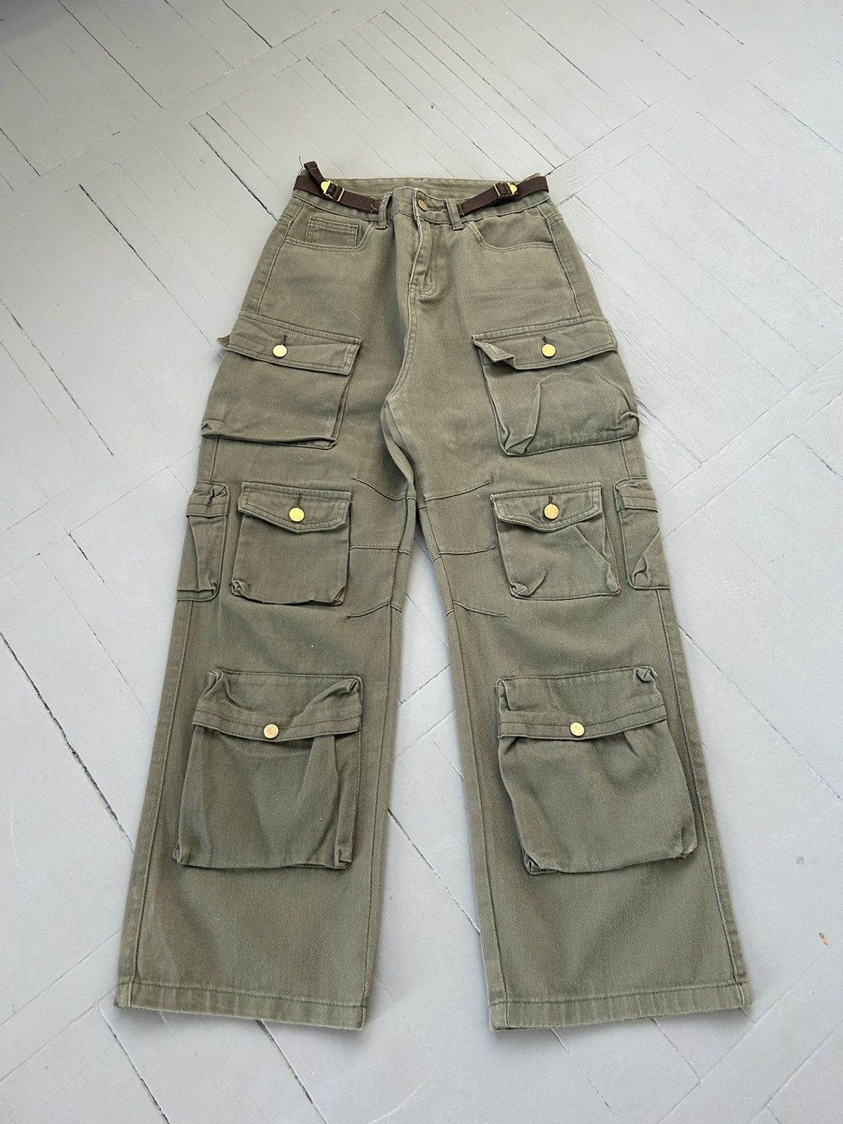 Japanese Brand × Vintage Cargo pants vintage Size 28" / US 6 / IT 42 - 1 Thumbnail
