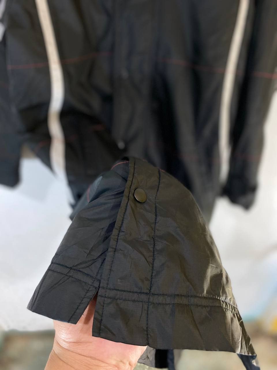 Nike vintage nike nylon long jacket nice design Size US M / EU 48-50 / 2 - 6 Thumbnail