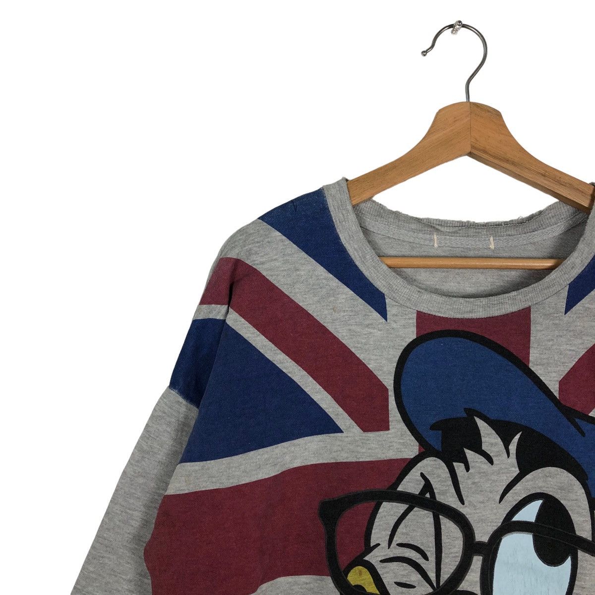 Cartoon Network 🔥Vintage Duck Disney Big Logo Sweatshirt Size US M / EU 48-50 / 2 - 7 Thumbnail