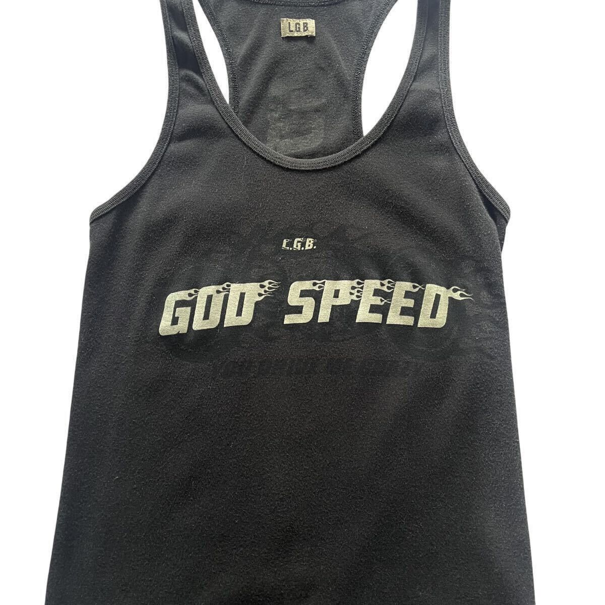 Japanese Brand × Le Grande Bleu (L.G.B.) × Vintage LGB Le grand bleu God Speed Tank Top Size US M / EU 48-50 / 2 - 3 Thumbnail