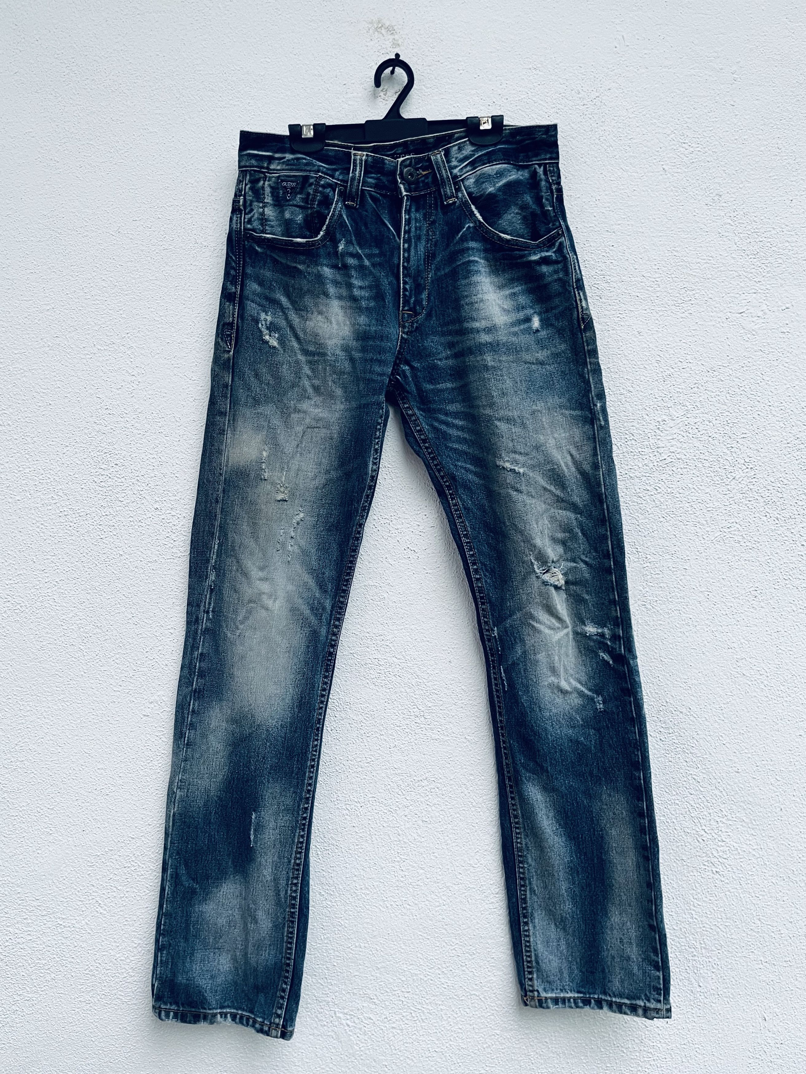 Japanese Brand × Vintage Vintage Guess Distressed Designer Fashion Style Size US 29 - 1 Thumbnail