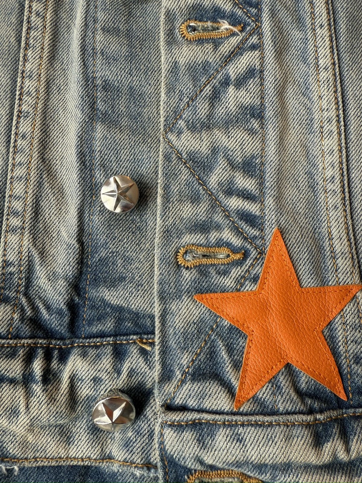 Amiri Chemist Star Trucker Jacket Clay Indigo Size US XS / EU 42 / 0 - 4 Thumbnail