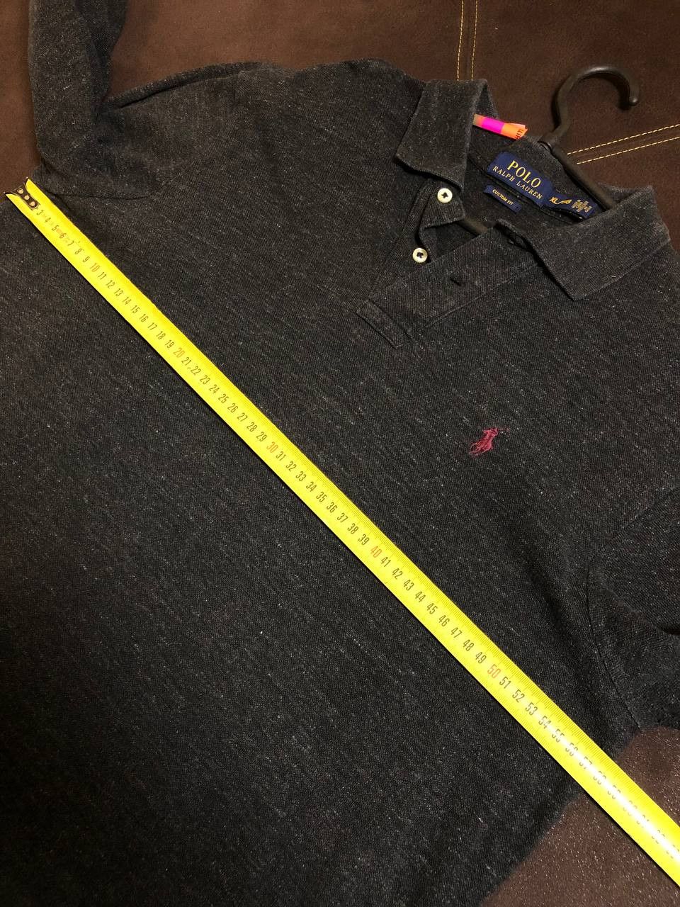 Polo Ralph Lauren POLO Ralph Lauren Men's Grey Long Sleeve Shirt Size US XL / EU 56 / 4 - 7 Thumbnail