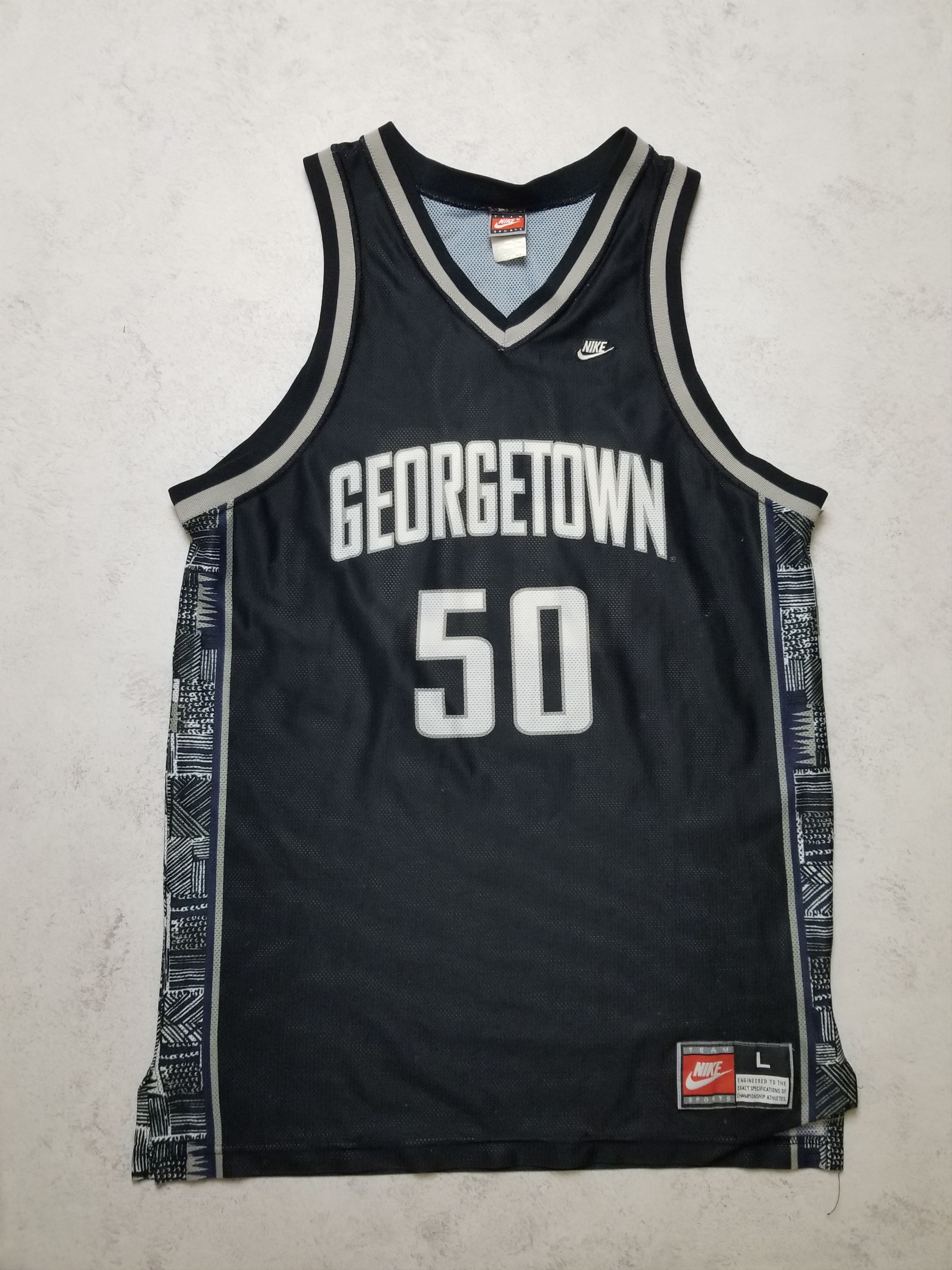 Nike VTG Othella Harringt #50 Georgetown Hoyas NBA Vintage Jersey Size US L / EU 52-54 / 3 - 1 Thumbnail