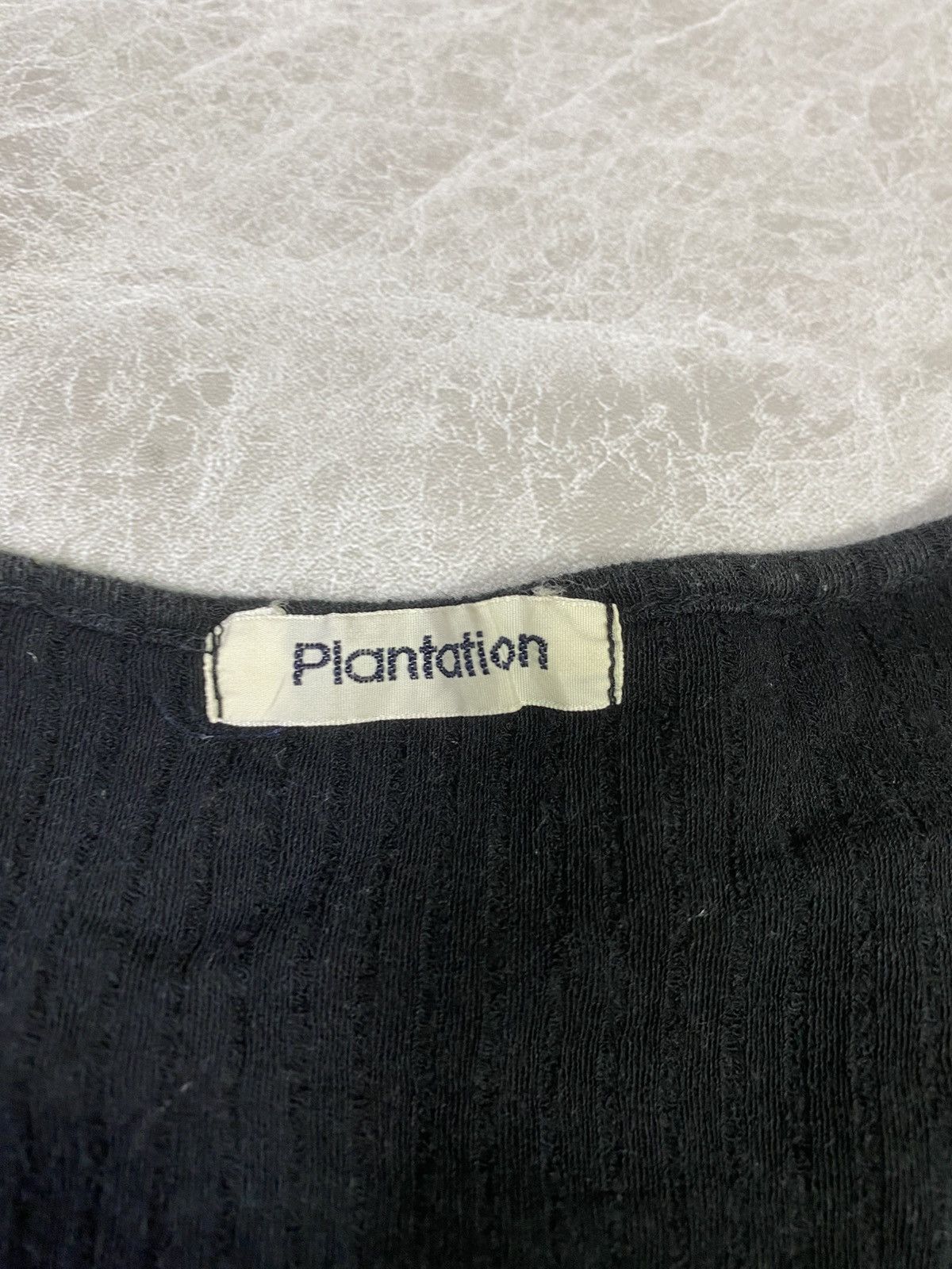 Japanese Brand Plantation black shirt size s pit 17 Size S / US 4 / IT 40 - 3 Thumbnail