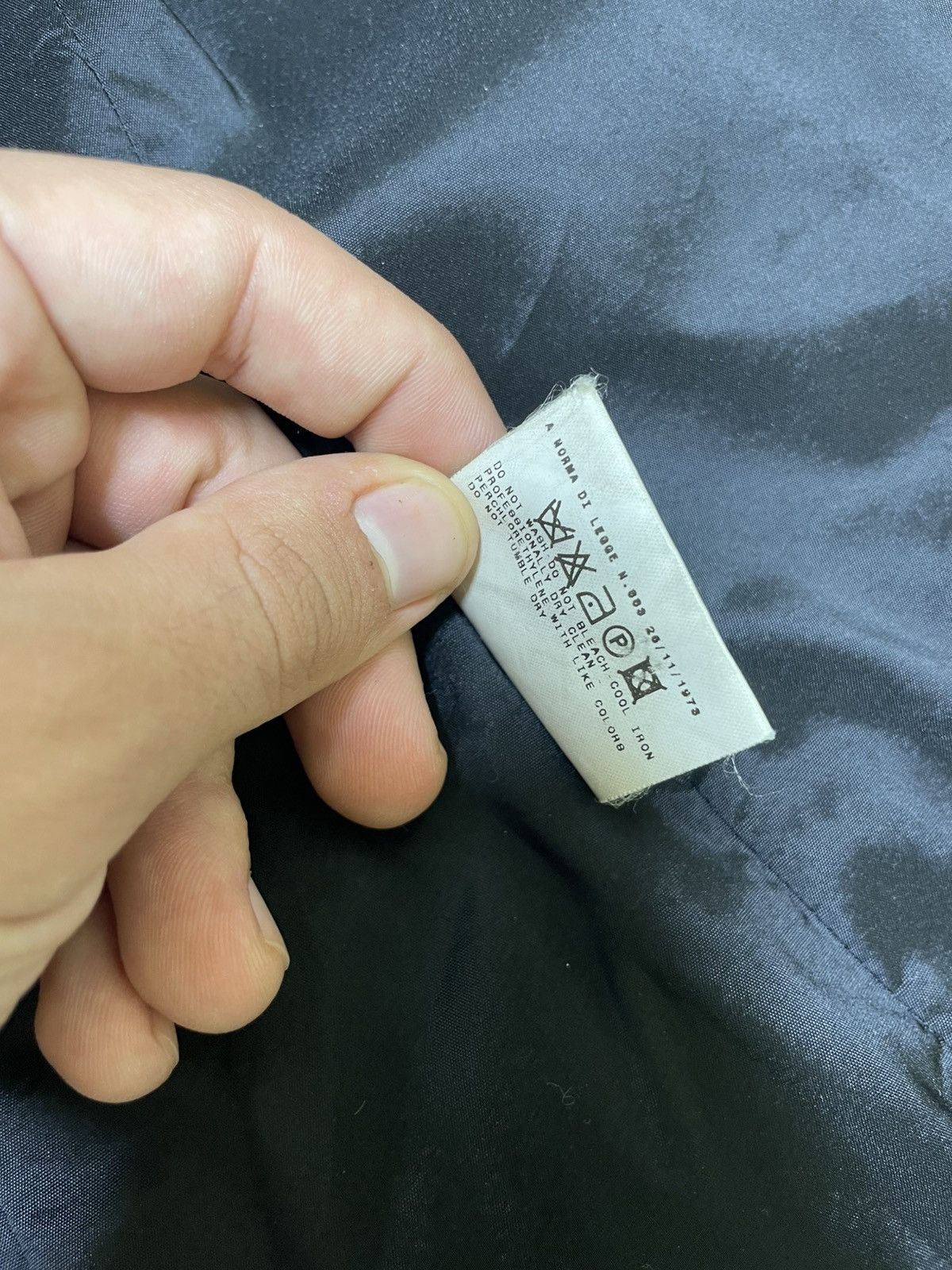 Gianfranco Ferre × If Six Was Nine Nosferatu GFJ Italy 99ss Blazer Opium Fit Nylon Fit Style Size US M / EU 48-50 / 2 - 10 Thumbnail