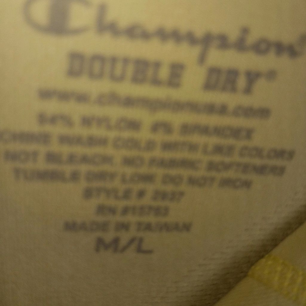 Champion Champion Double Dry long sleeve shirt, yellow, m/l, euc Size XL / US 12-14 / IT 48-50 - 6 Thumbnail