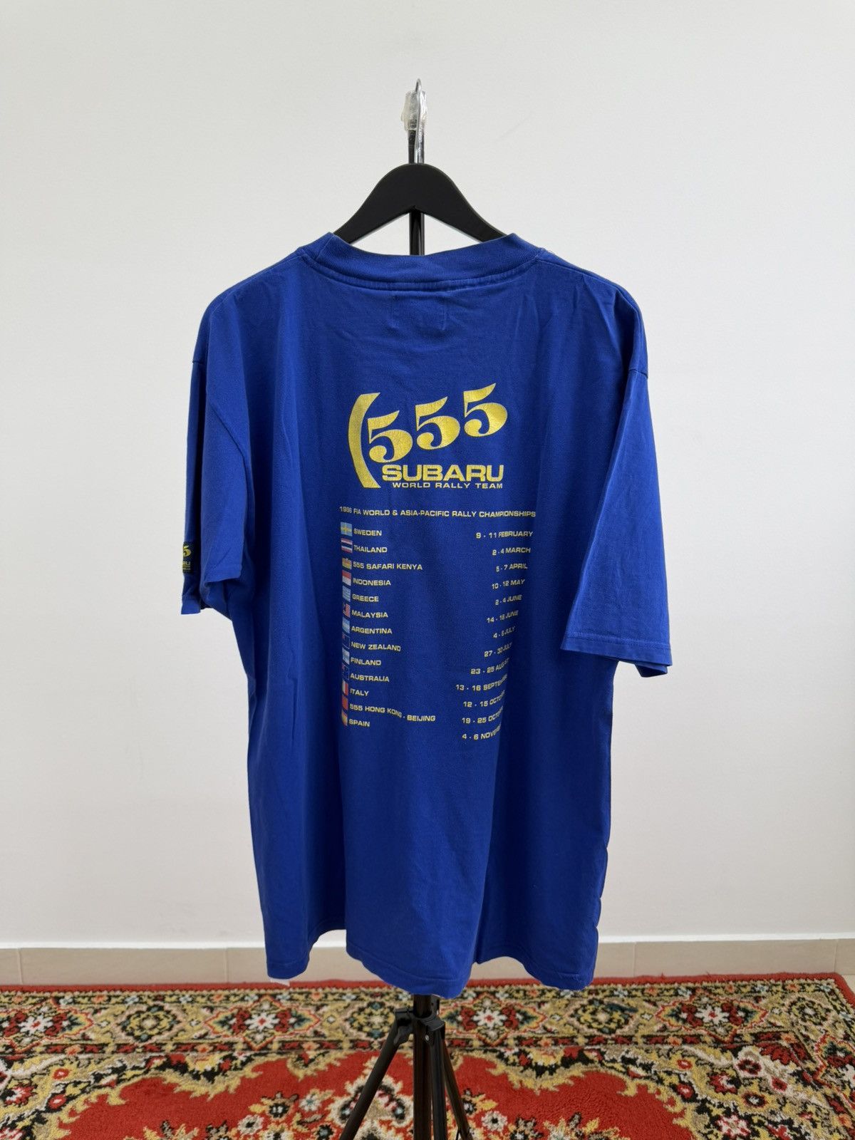 Band Tees Vintage 1996s Subaru Railly Team Men's T-Shirt Logo Size US L / EU 52-54 / 3 - 8 Thumbnail