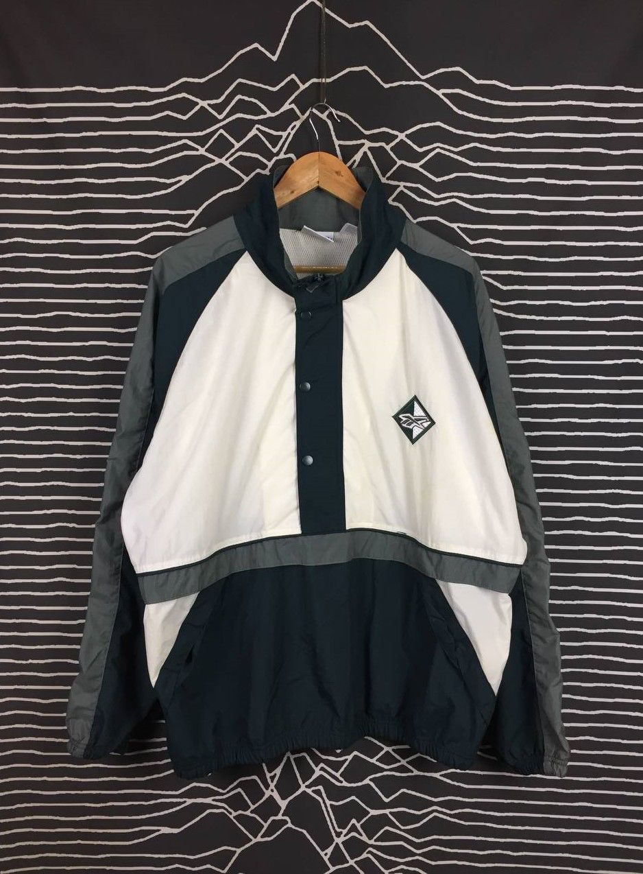 Reebok Vtg 90s Reebok Retro Colorblock Pullover Windbreaker Jacket Size US L / EU 52-54 / 3 - 2 Thumbnail