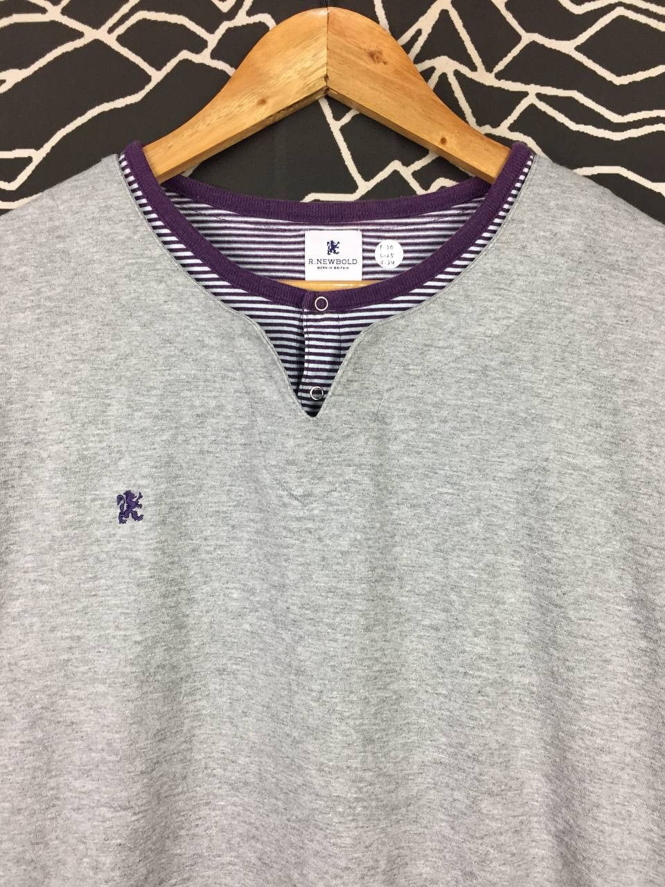 R.Newbold R.Newbold by Paul Smith Layered V-Neck Long Sleeve Tee Size US M / EU 48-50 / 2 - 3 Thumbnail