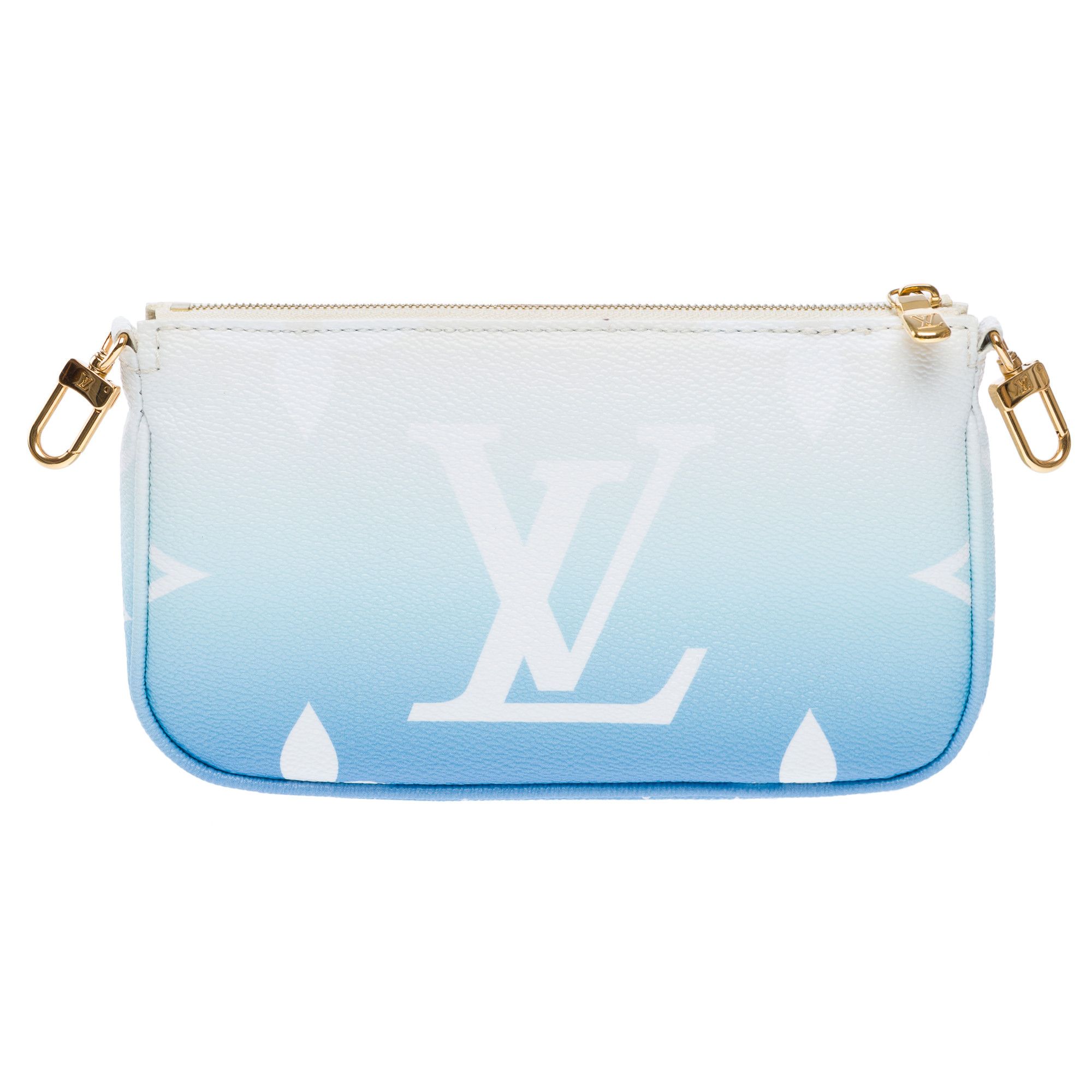 Louis Vuitton LOUIS VUITTON strap bag in Blue Canvas Size ONE SIZE - 7 Thumbnail