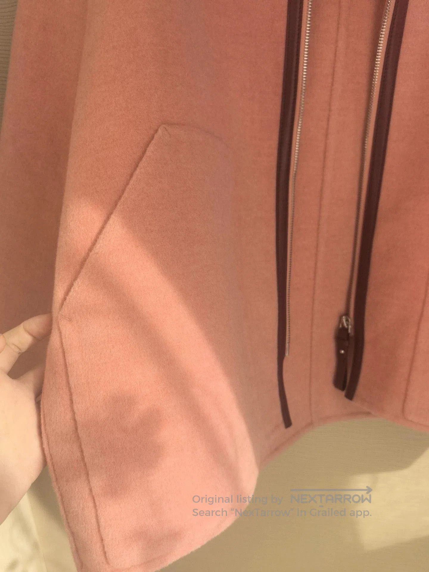 Hermes hermes pink short cashmere jacket. Size US XS / EU 42 / 0 - 6 Thumbnail