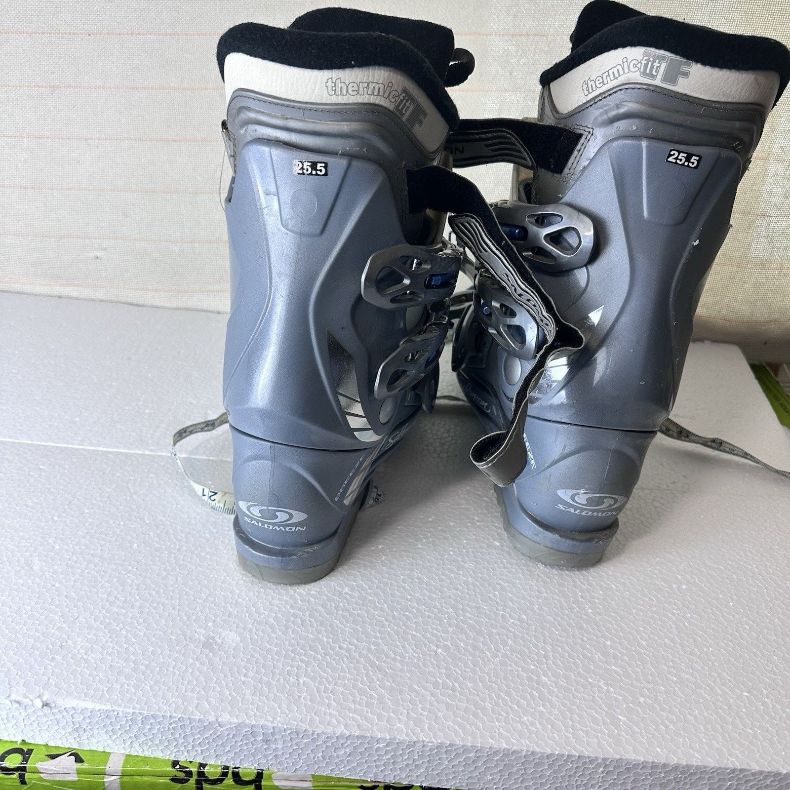 Salomon Salomon Ski Boots Irony Breeze Heat Moldable Women 298mm Size US 8.5 / IT 38.5 - 2 Thumbnail