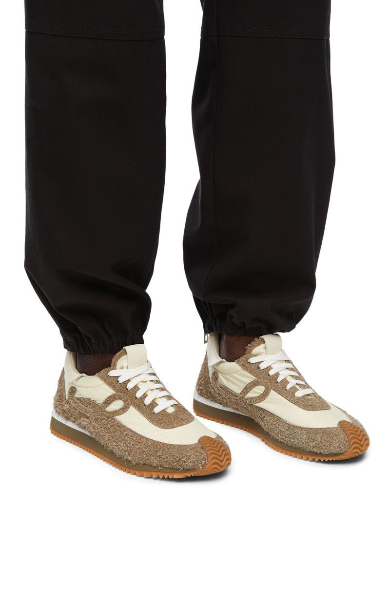 Loewe o1in1g0426 555 / Flow Runner Sneakers Nylon Suede Multicolor Size US 8 / EU 41 - 2 Thumbnail