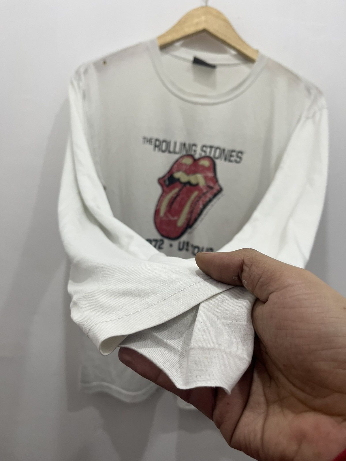 Band Tees The Rolling Stone Vintage ©️ 2005 1972 US Tour Long Sleeve Size US L / EU 52-54 / 3 - 7 Thumbnail